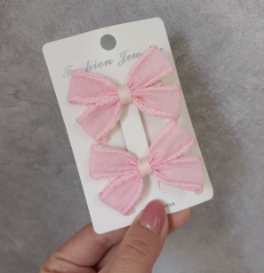 Trendy Denim Bow Hair Clips with Classic Design - Cute and Functional Accessories, Perfect for Daily Wear, Casual Outings, and Playful Hairstyles for Women