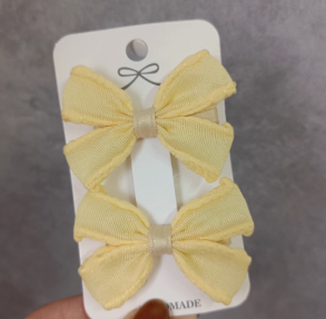 Trendy Denim Bow Hair Clips with Classic Design - Cute and Functional Accessories, Perfect for Daily Wear, Casual Outings, and Playful Hairstyles for Women