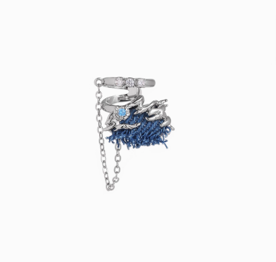 Pendientes Blue Denim - Una mezcla perfecta de elegancia y singularidad