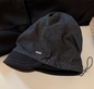 Original Denim Patchwork Slouch Beanie Cap with Relaxed Fit - Trendy Streetwear Style for Casual Wear and Urban Fashion for Women