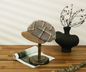 Trendy Patchwork Beret Cap with Colorful Plaid Patches and Straw Brim - Unique Streetwear Design for Casual Outings and Outdoor Events for Unisex