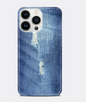 Original Denim Phone Case with Distressed Pocket Design - Trendy, Practical Style, Ideal for Casual Look and Protection for Unisex