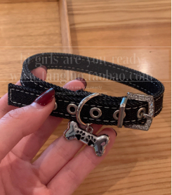 Original Denim Choker with Rhinestone Heart Charm - Trendy and Chic Design, Ideal for Casual Outings and Fashion Accessories for Women