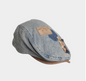 Original Denim Baseball Cap Design with Patchwork Denim and Heart-Shaped Leather Appliqu√©s - Vintage, Artistic for Casual Wear, Street Fashion, Statement Styling, Ideal for Adding a Creative and Nostalgic Touch to Any Outfit for Unisex