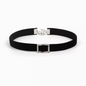 Original Denim Choker Necklace Design with Heart-Shaped Pendant and Pearl Drop Detail - Elegant, Trendy for Casual Wear, Date Night, Parties, Ideal for Adding a Versatile and Stylish Touch to Your Outfit for Women