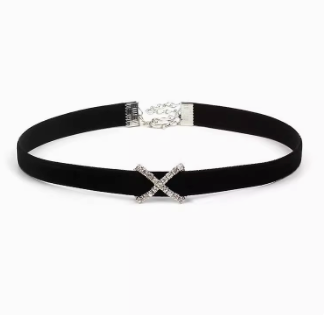Original Denim Choker Necklace Design with Heart-Shaped Pendant and Pearl Drop Detail - Elegant, Trendy for Casual Wear, Date Night, Parties, Ideal for Adding a Versatile and Stylish Touch to Your Outfit for Women