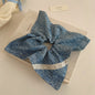 Original Denim Scrunchie Design with Blue Denim and Lace Accent - Casual, Cute for Daily Wear, Casual Outings, Hair Accessories, Ideal for Keeping Your Hair in Place While Adding Style and Comfort for Women