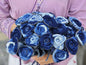 Original Denim Flower Bouquet with Handcrafted Denim Roses in Shades of Blue - Creative, Artistic Design for Home Decor, Gifts, and Special Occasions, Eco-Friendly, Durable, Unique for Unisex