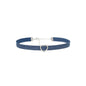 Original Denim Choker Necklace Design with Heart-Shaped Pendant and Pearl Drop Detail - Elegant, Trendy for Casual Wear, Date Night, Parties, Ideal for Adding a Versatile and Stylish Touch to Your Outfit for Women