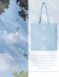 Premium Lace Butterfly Denim Tote Bag for Women, 2025 Summer Romantic Niche Foldable Large Designer Handbag with Pockets