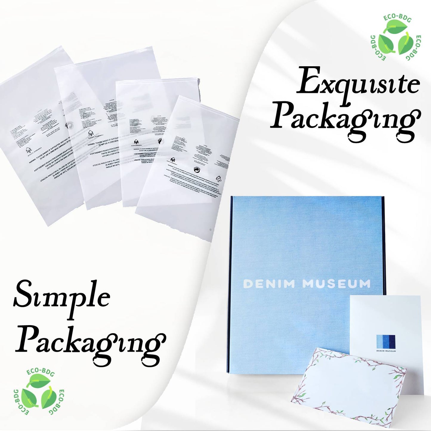 DENIM MUSEUM Ethereal Horizons Series Denim Color-Block Tote Bag für den täglichen Weg zur Arbeit und für Modeausflüge